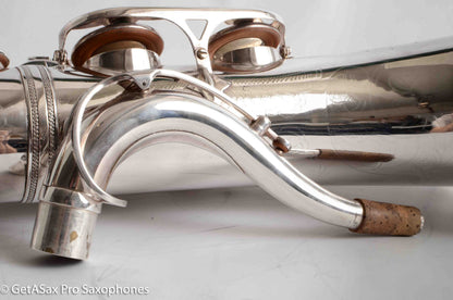 Selmer Mark VI Tenor 1955 Silver Plated Replate Very Good Condition Plays Great 57291