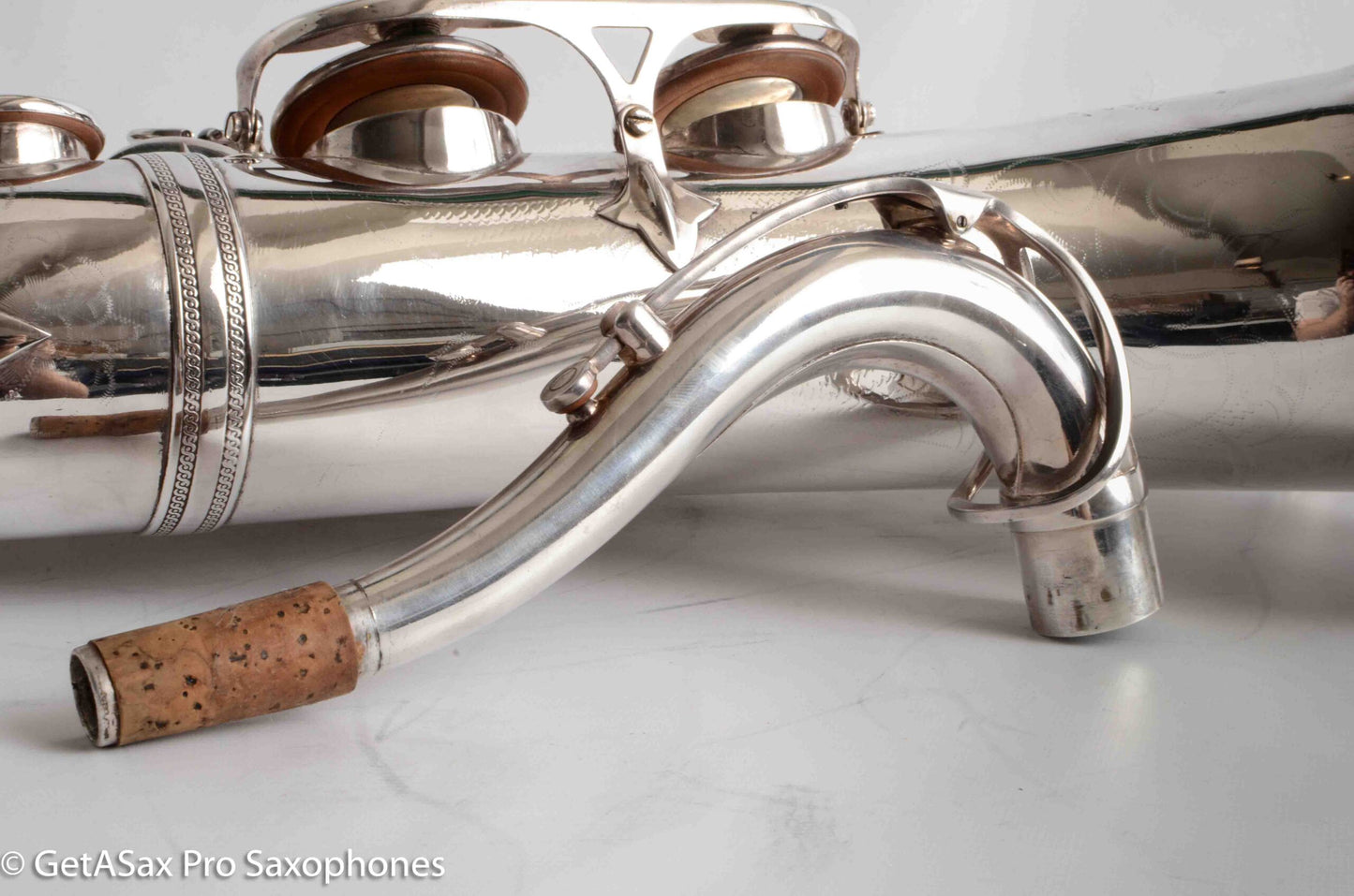 Selmer Mark VI Tenor 1955 Silver Plated Replate Very Good Condition Plays Great 57291