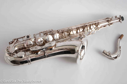 Selmer Mark VI Tenor 1955 Silver Plated Replate Very Good Condition Plays Great 57291