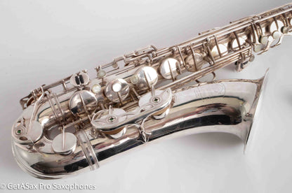 Selmer Mark VI Tenor 1955 Silver Plated Replate Very Good Condition Plays Great 57291