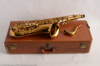 Selmer Mark VI Tenor from 1955 American Engraved Saxophone 61265