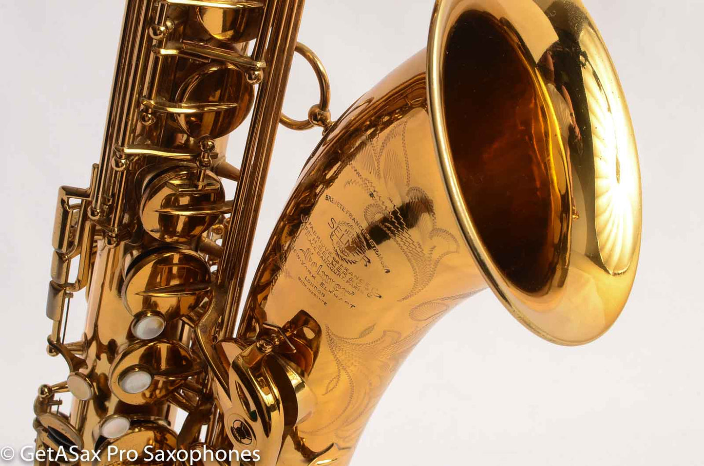 Selmer Mark VI Tenor from 1955 American Engraved Saxophone 61265