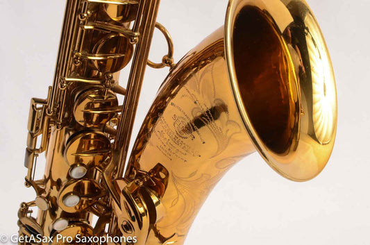 Selmer Mark VI Tenor from 1955 American Engraved Saxophone 61265