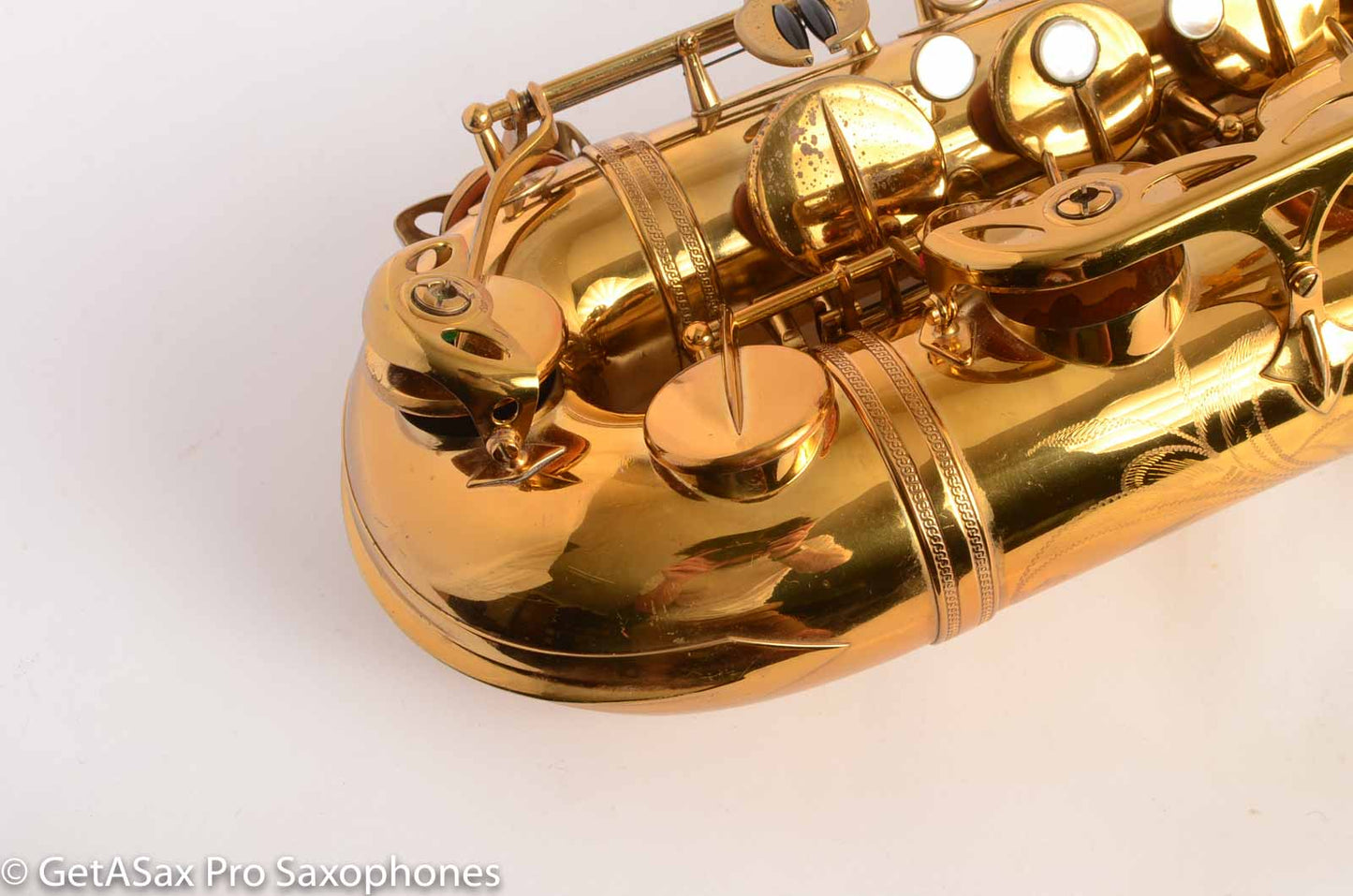 Selmer Mark VI Tenor from 1955 American Engraved Saxophone 61265