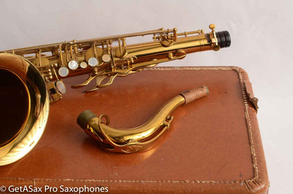 Selmer Mark VI Tenor from 1955 American Engraved Saxophone 61265