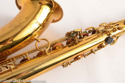 Selmer Mark VI Tenor from 1955 American Engraved Saxophone 61265