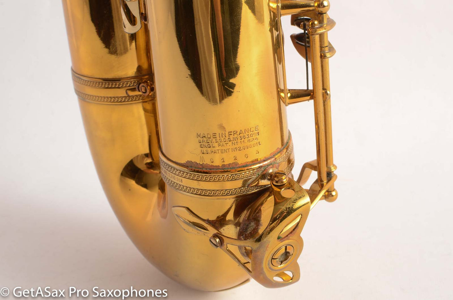 Selmer Mark VI Tenor from 1955 American Engraved Saxophone 61265