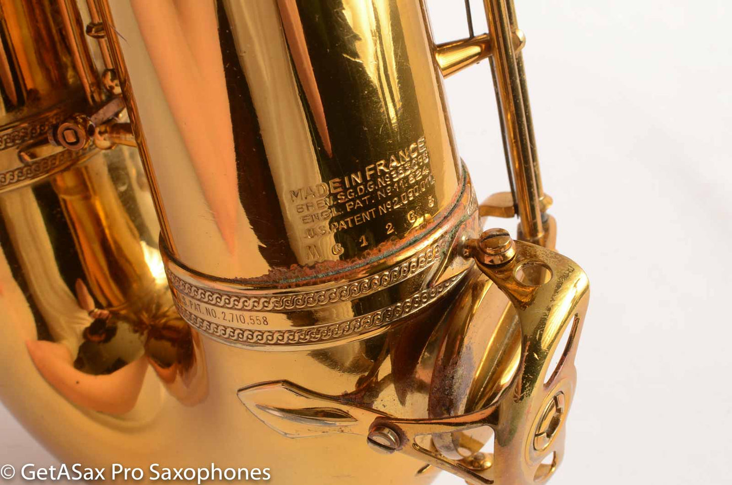 Selmer Mark VI Tenor from 1955 American Engraved Saxophone 61265