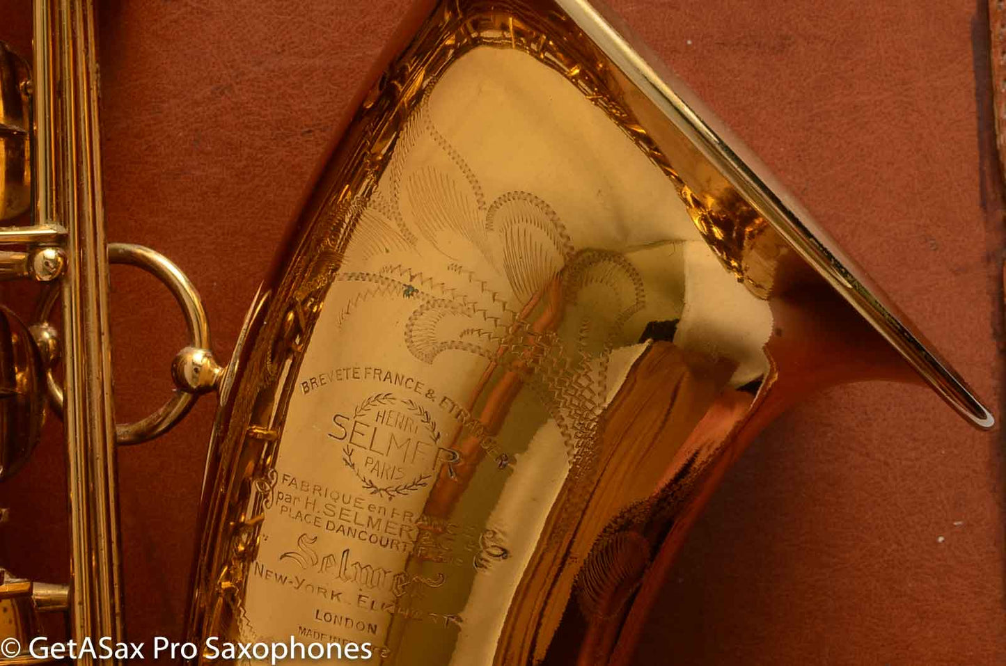 Selmer Mark VI Tenor from 1955 American Engraved Saxophone 61265