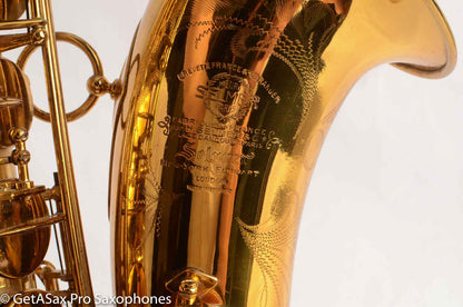 Selmer Mark VI Tenor from 1955 American Engraved Saxophone 61265