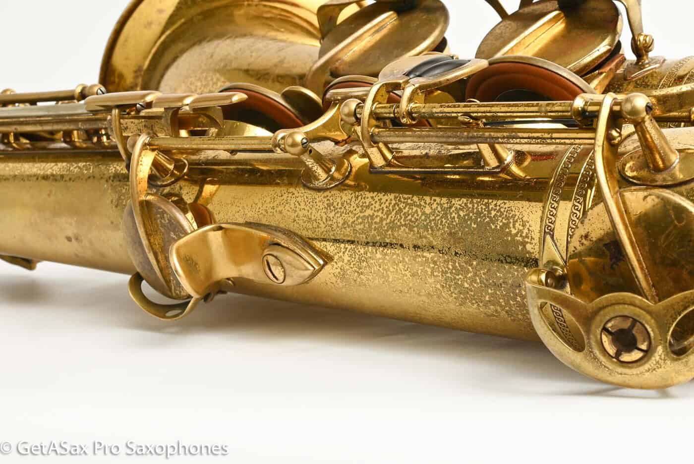 Selmer Mark VI Tenor 1956 Relacquer Plays on Older Pads 62418