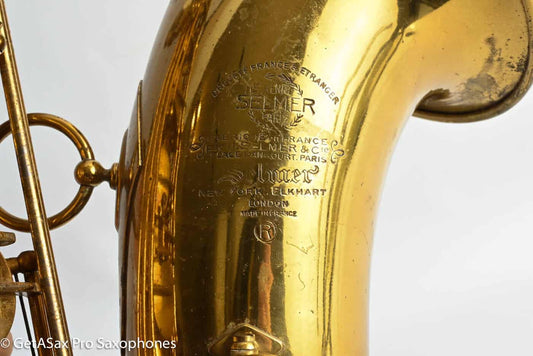 Selmer Mark VI Tenor 1959 Original Lacquer Factory Unengraved Great Deal! 78106