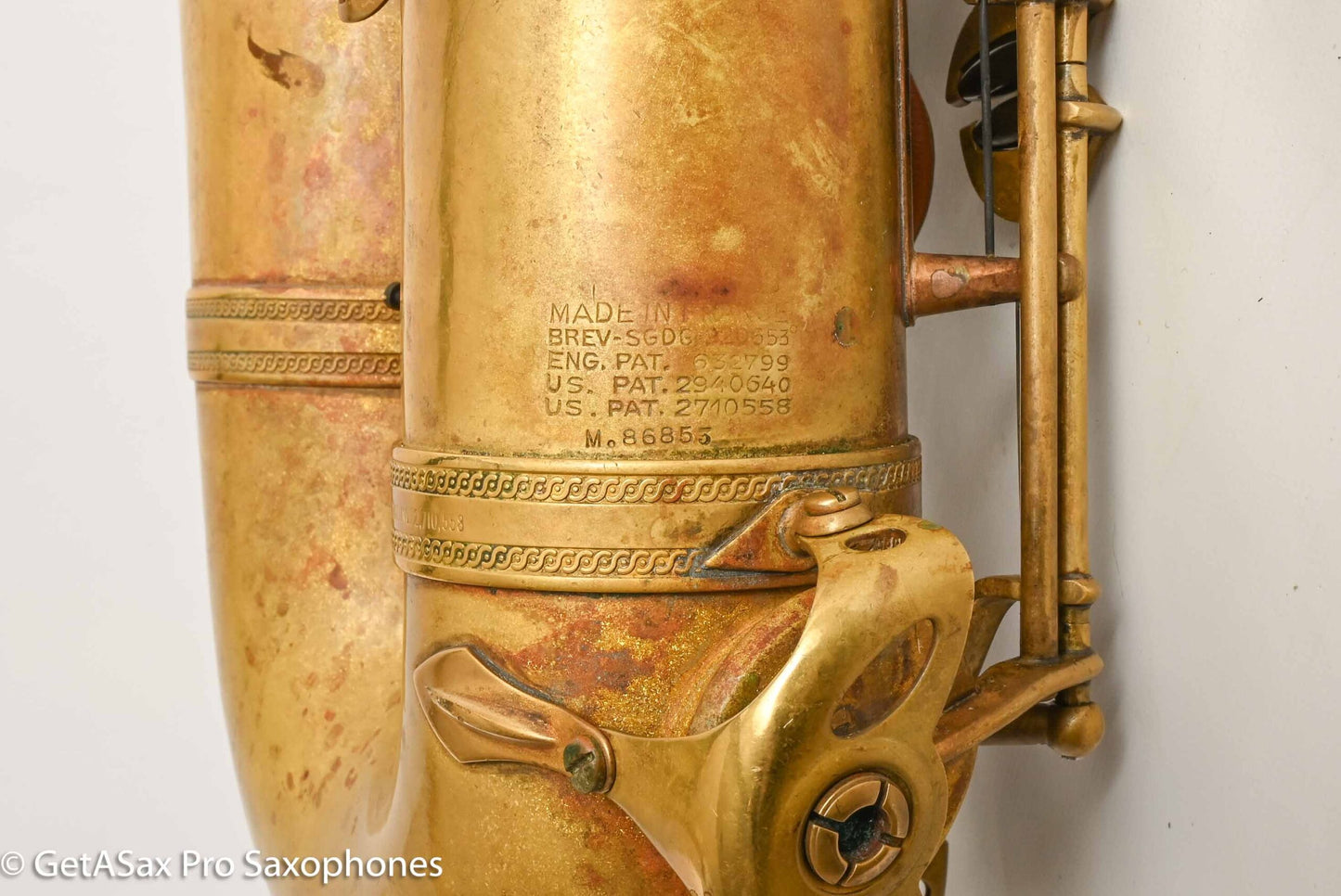 Selmer Mark VI Tenor 1960 Worn Original Lacquer Fresh Overhaul 86853