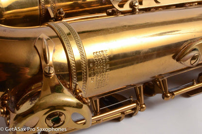 Selmer Mark VI Tenor 1961 American Engraved Original Lacquer Excellent Condition 95721