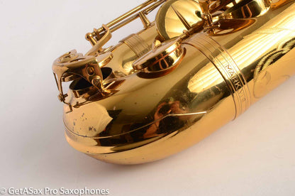 Selmer Mark VI Tenor Saxophone from 1970 American Engraved