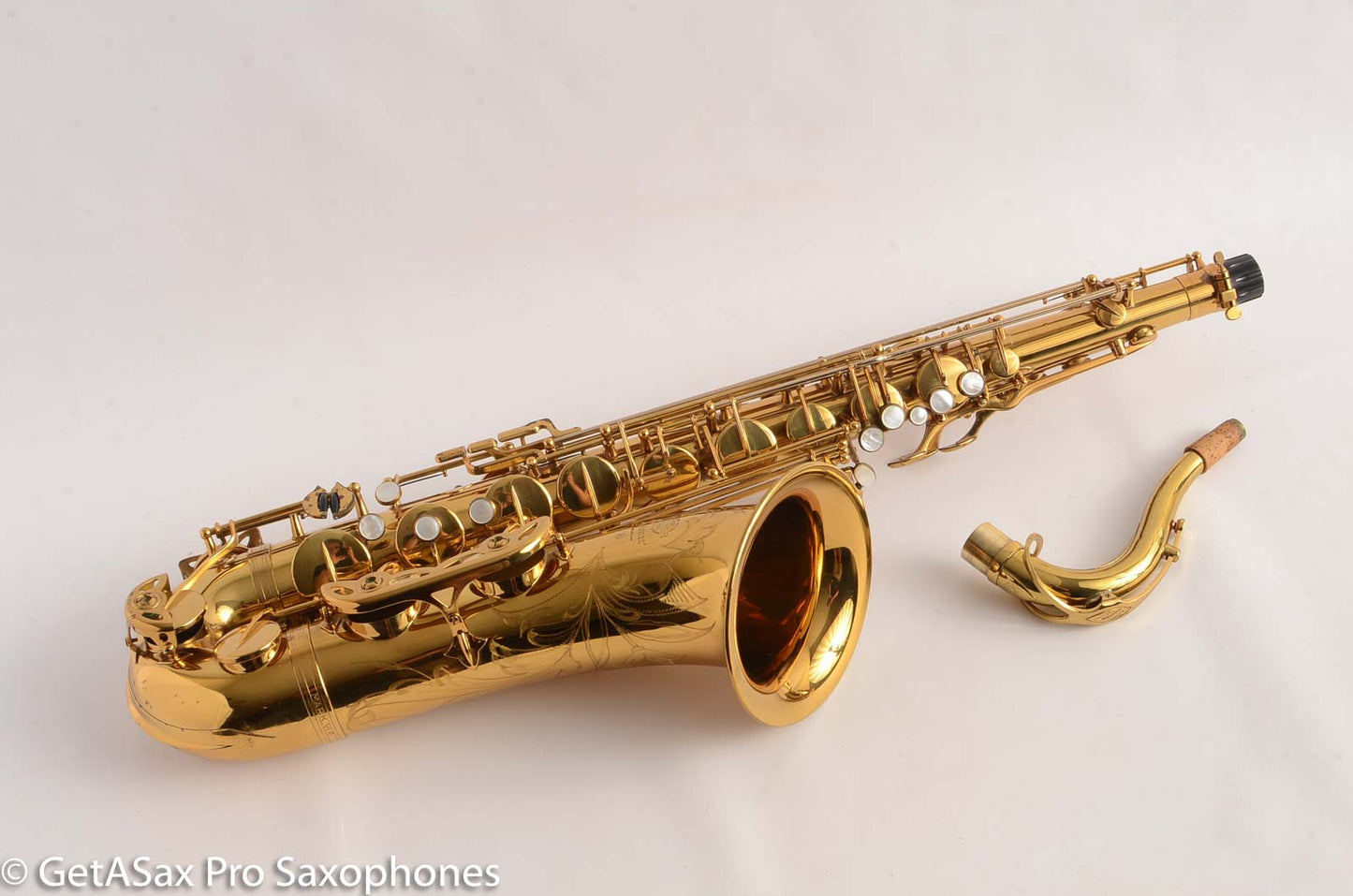 Selmer Mark VI Tenor Saxophone from 1970 American Engraved