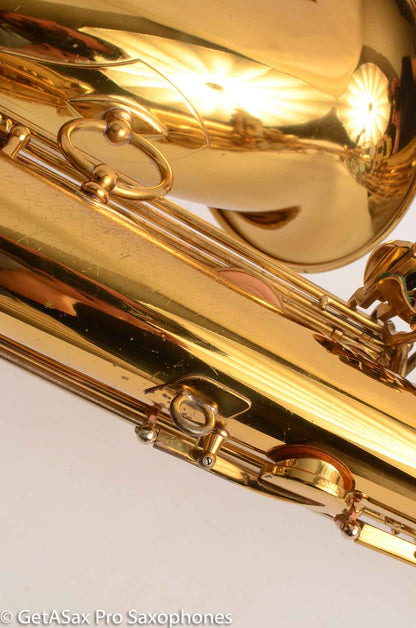 Selmer Mark VI Tenor Saxophone from 1970 American Engraved