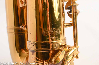 Selmer Mark VI Tenor Saxophone from 1970 American Engraved
