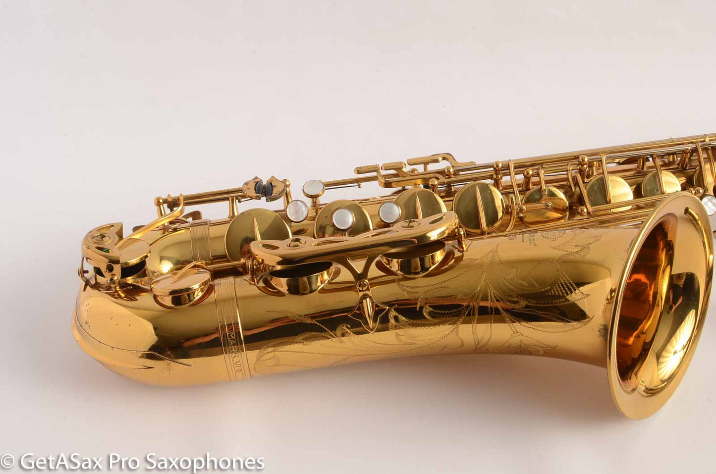 Selmer Mark VI Tenor Saxophone from 1970 American Engraved