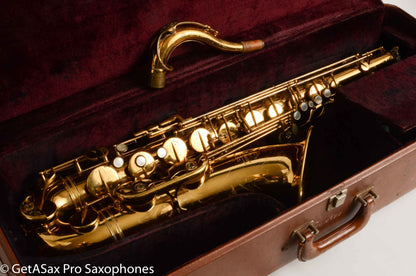 Selmer Mark VI Tenor 1962 Nice Relacquer Fresh Overhaul 102146