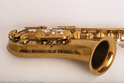 Selmer Mark VI Tenor Saxophone 103xxx Near Mint American Engraved! Superb