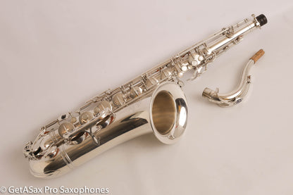 Selmer Mark VI Tenor 64613 Mint Silver Plate