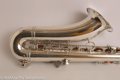 Selmer Mark VI Tenor 64613 Mint Silver Plate