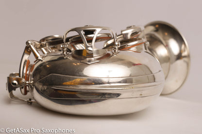 Selmer Mark VI Tenor 64613 Mint Silver Plate