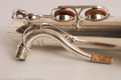 Selmer Mark VI Tenor 64613 Mint Silver Plate