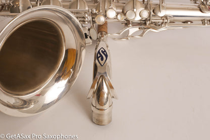 Selmer Mark VI Tenor 64613 Mint Silver Plate