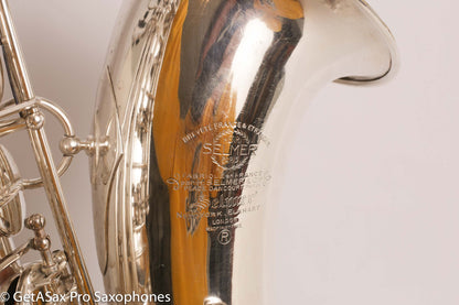Selmer Mark VI Tenor 64613 Mint Silver Plate