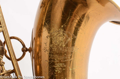 Selmer Mark VI Tenor Saxophone from 1957 Relacquer Needs Overhaul Great Potential