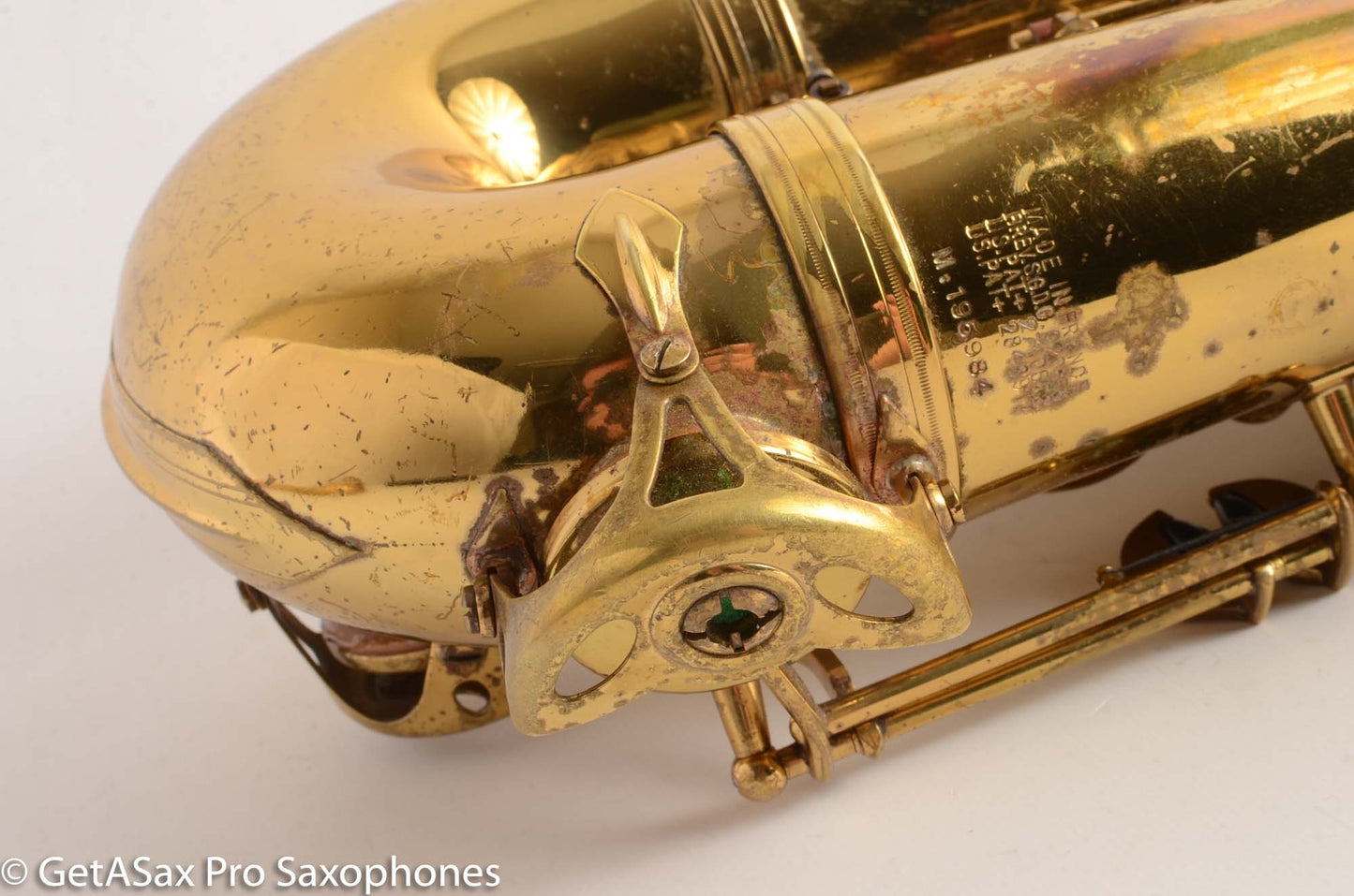 Selmer Mark VI Tenor Saxophone Original Lacquer American Engraved Just Overhauled Plays Effortlessly 195xxx