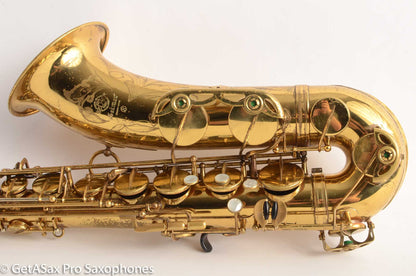 Selmer Mark VI Tenor Saxophone Original Lacquer American Engraved Just Overhauled Plays Effortlessly 195xxx