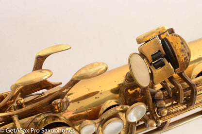 Selmer Mark VI Tenor Saxophone Original Lacquer American Engraved Just Overhauled Plays Effortlessly 195xxx