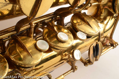 Selmer Mark VI Tenor Saxophone Original Lacquer American Engraved Just Overhauled Plays Effortlessly 195xxx