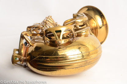 Selmer Mark VI Tenor Saxophone Original Lacquer American Engraved Just Overhauled Plays Effortlessly 195xxx