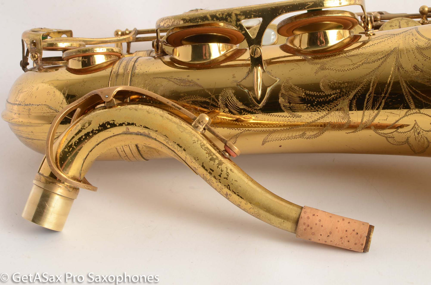 Selmer Mark VI Tenor Saxophone Original Lacquer American Engraved Just Overhauled Plays Effortlessly 195xxx