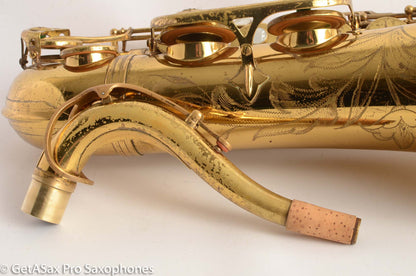 Selmer Mark VI Tenor Saxophone Original Lacquer American Engraved Just Overhauled Plays Effortlessly 195xxx