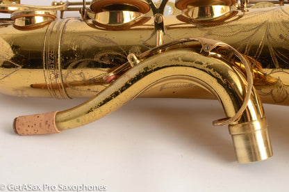Selmer Mark VI Tenor Saxophone Original Lacquer American Engraved Just Overhauled Plays Effortlessly 195xxx