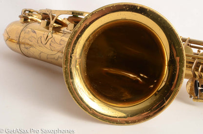Selmer Mark VI Tenor Saxophone Original Lacquer American Engraved Just Overhauled Plays Effortlessly 195xxx