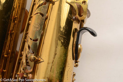 Selmer Mark VI Tenor Saxophone Original Lacquer American Engraved Just Overhauled Plays Effortlessly 195xxx