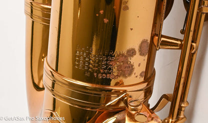 Selmer Mark VI Tenor 1968 Original Lacquer Gorgeous 160588