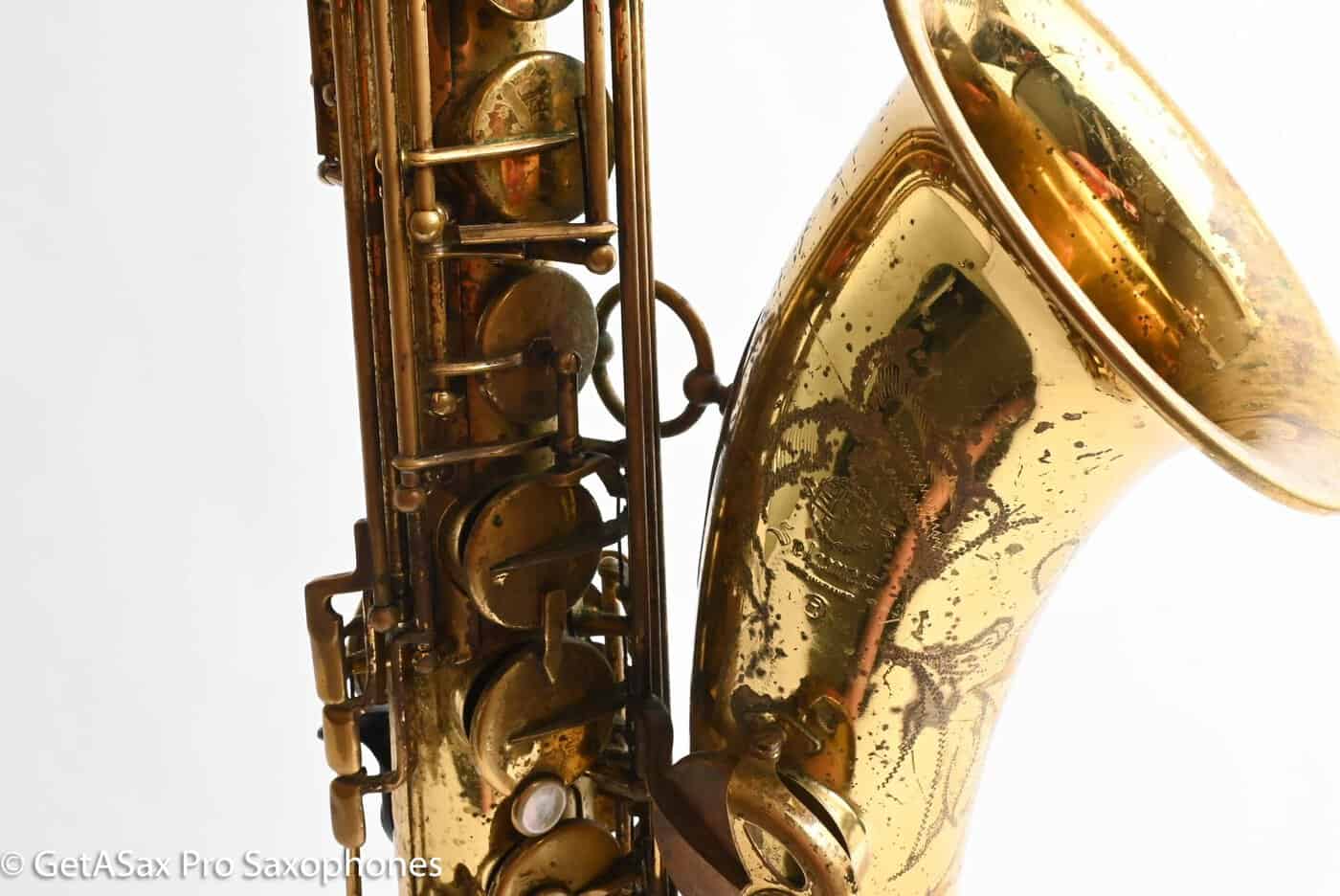 Selmer Mark VI Tenor 1974 Original Lacquer American Engraved 224989