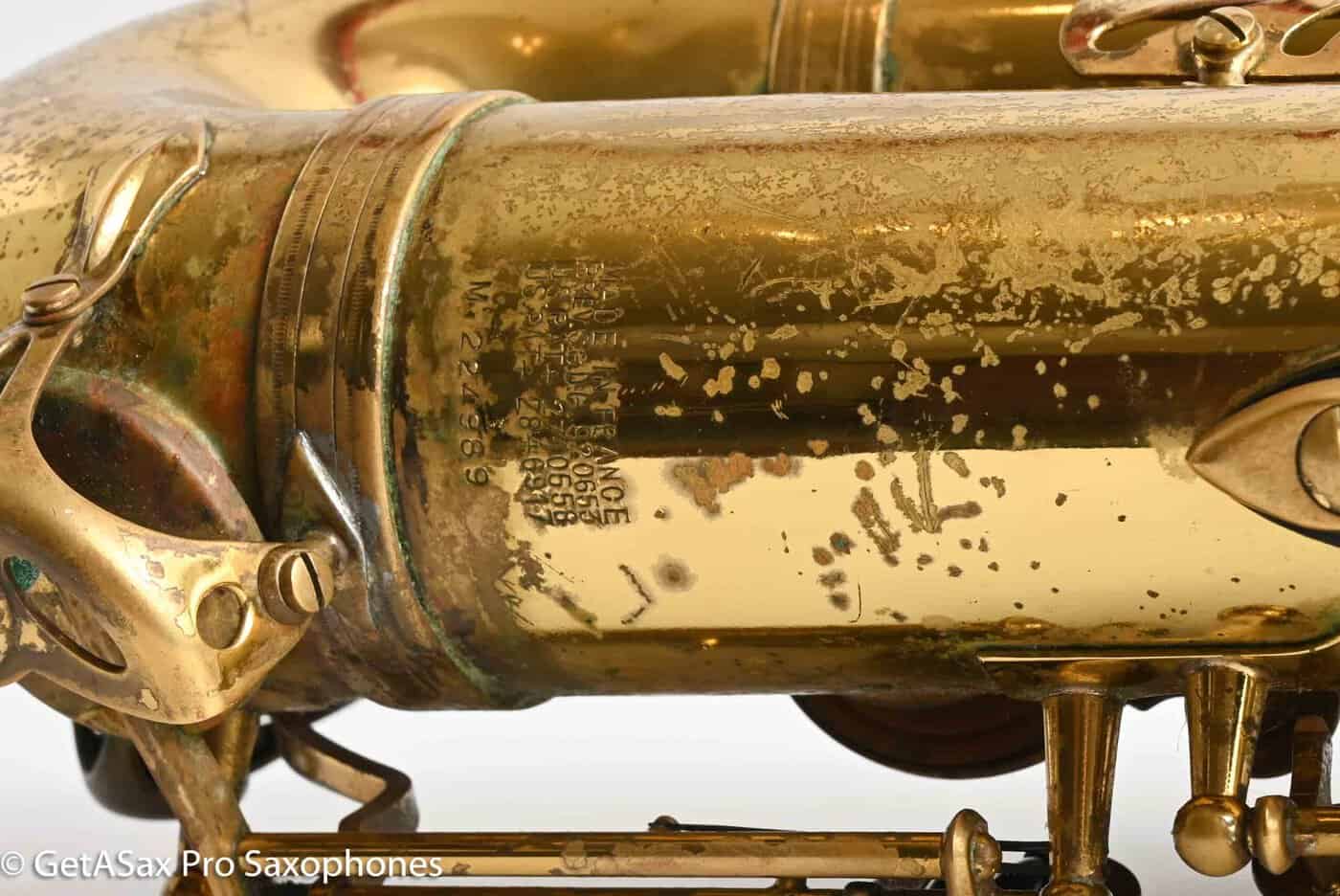 Selmer Mark VI Tenor 1974 Original Lacquer American Engraved 224989