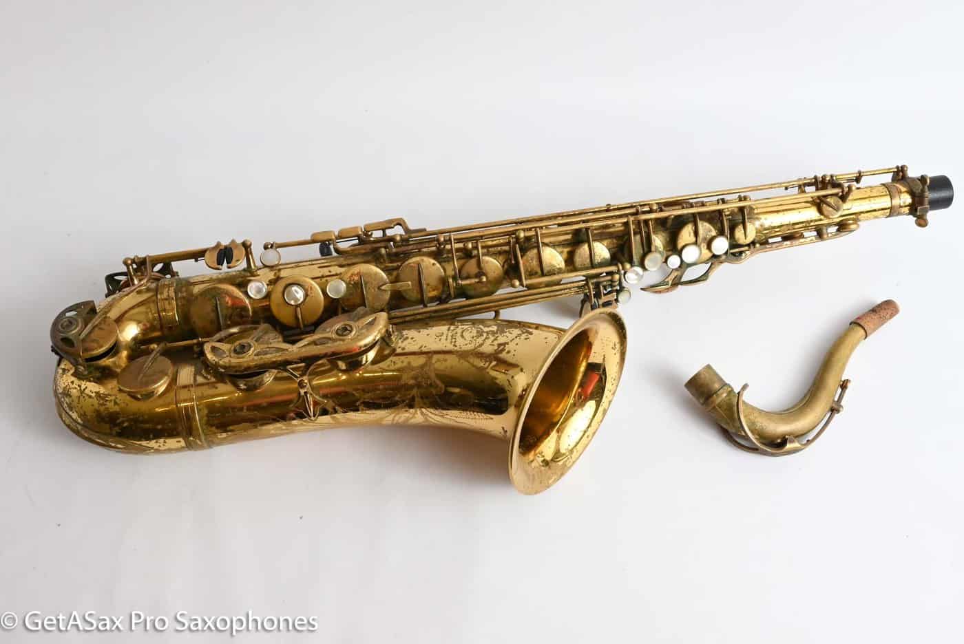 Selmer Mark VI Tenor 1974 Original Lacquer American Engraved 224989