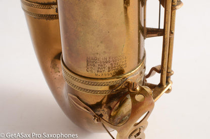 Selmer Mark VI Tenor Saxophone 1959 Great Player! Original Lacquer 79919