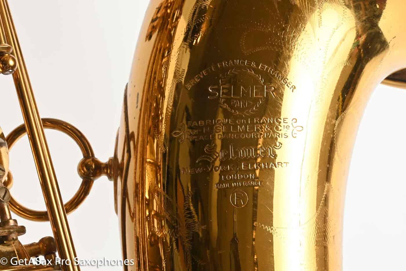 Selmer Mark VI Tenor 1960 Factory Relacquer Very Good Condition 83867