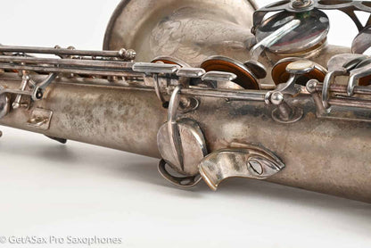 Selmer Mark VI Tenor 1956 Original Satin Silver Getting Overhauled Now Amazing! 63866