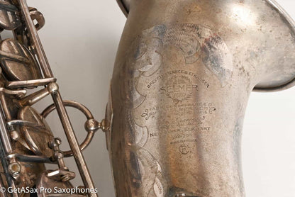 Selmer Mark VI Tenor 1956 Original Satin Silver Getting Overhauled Now Amazing! 63866